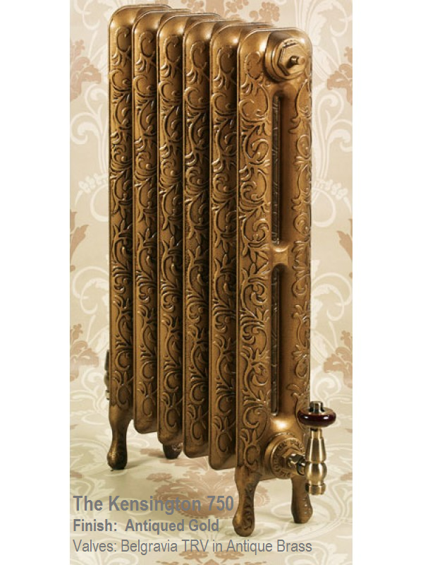 Kensington 750 Cast Iron Radiator - 36 Sections, 750 x 2590mm